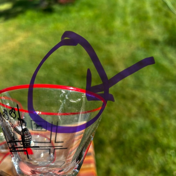 Vintage Libbey Pickwick Merrymaker Martini Glasses, Midcentury Equestrian Cockta - Picture 4 of 12